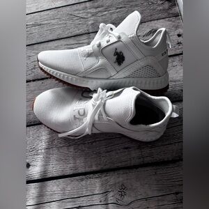 U.S. Polo Assn. | White Athletic Shoes | Size 7
